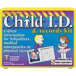 13-Piece Child ID & Records Kit, Plastic